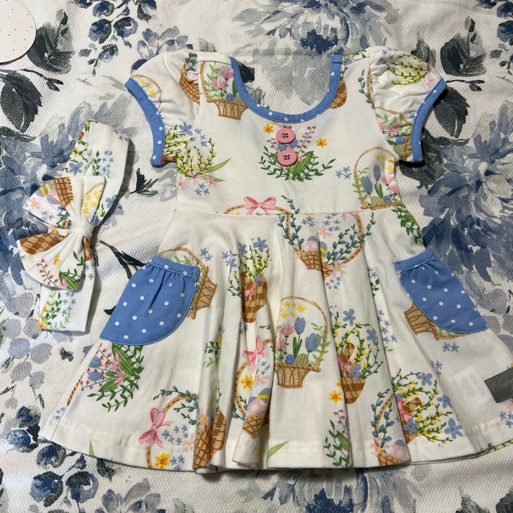 Eleanor Rose Easter Basket Dress